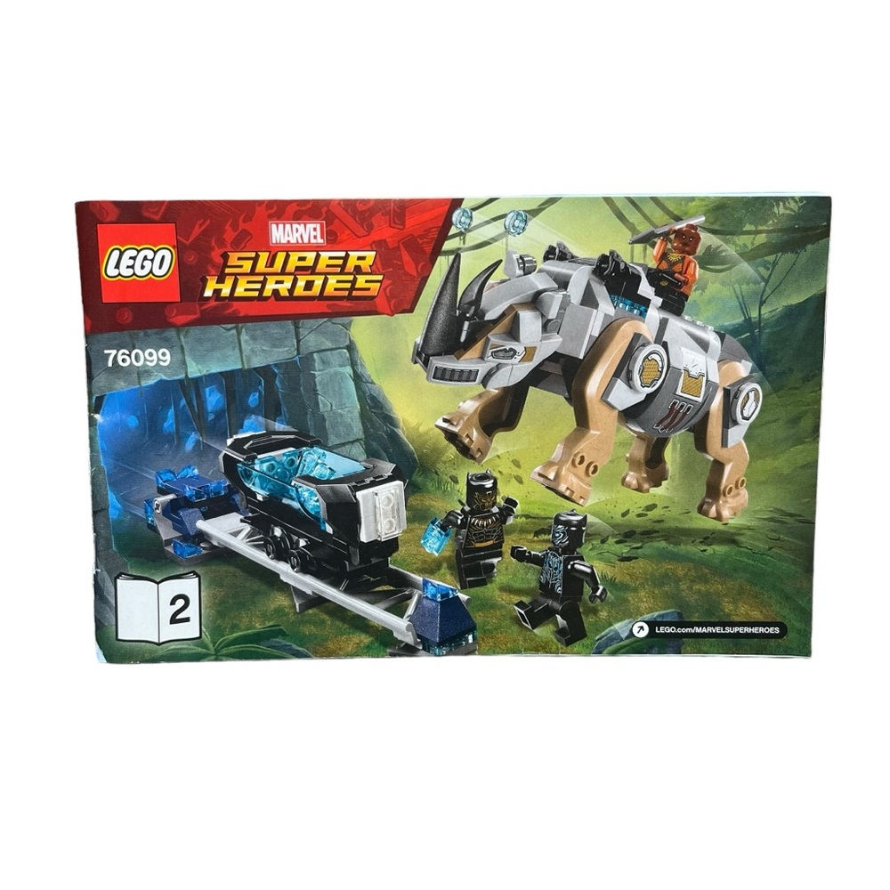 Lego Marvel‎ Super Heroes 76099 Rhino Instruction MANUALS ONLY Build Play Create